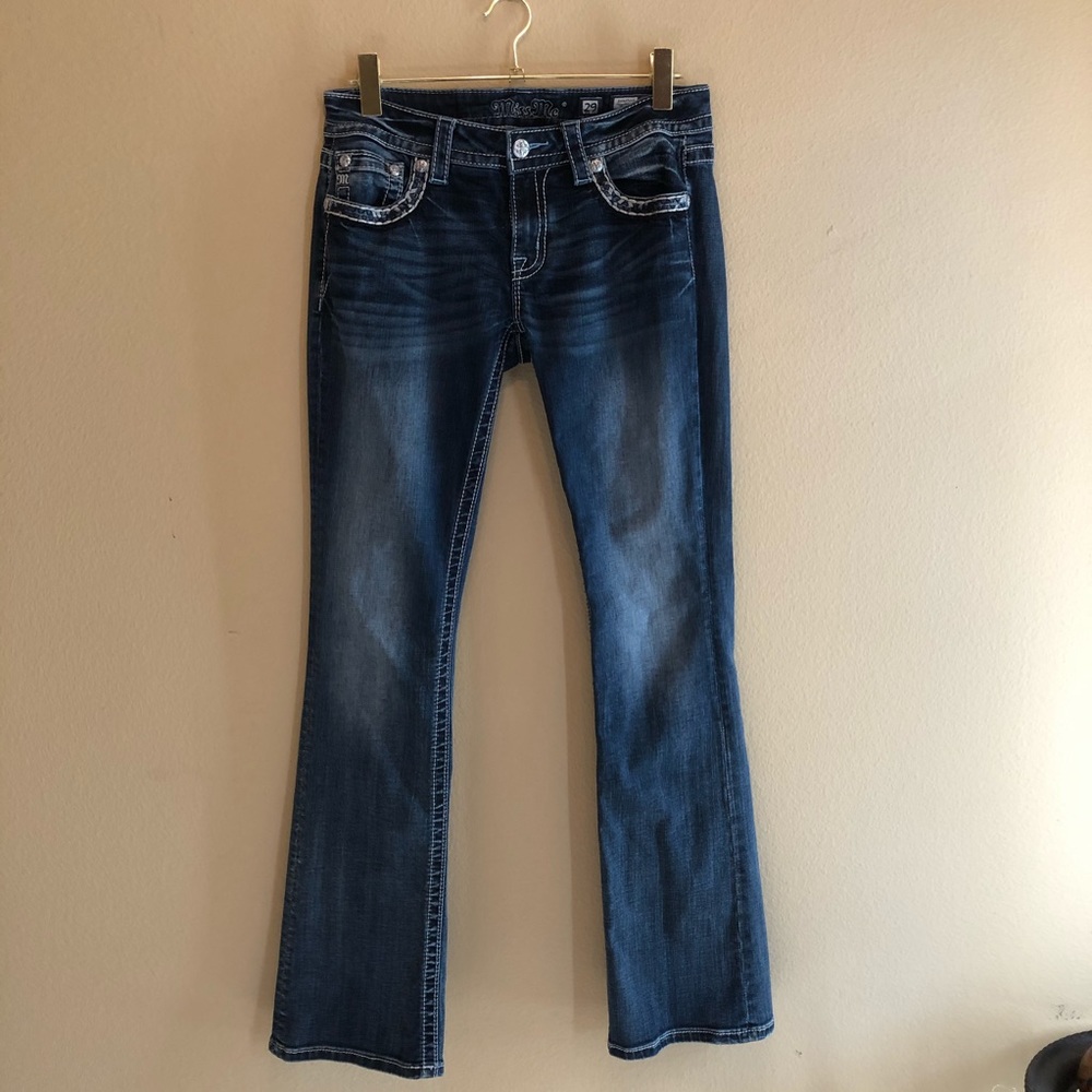 Miss Me Bootcut Detailed Jeans Size 29